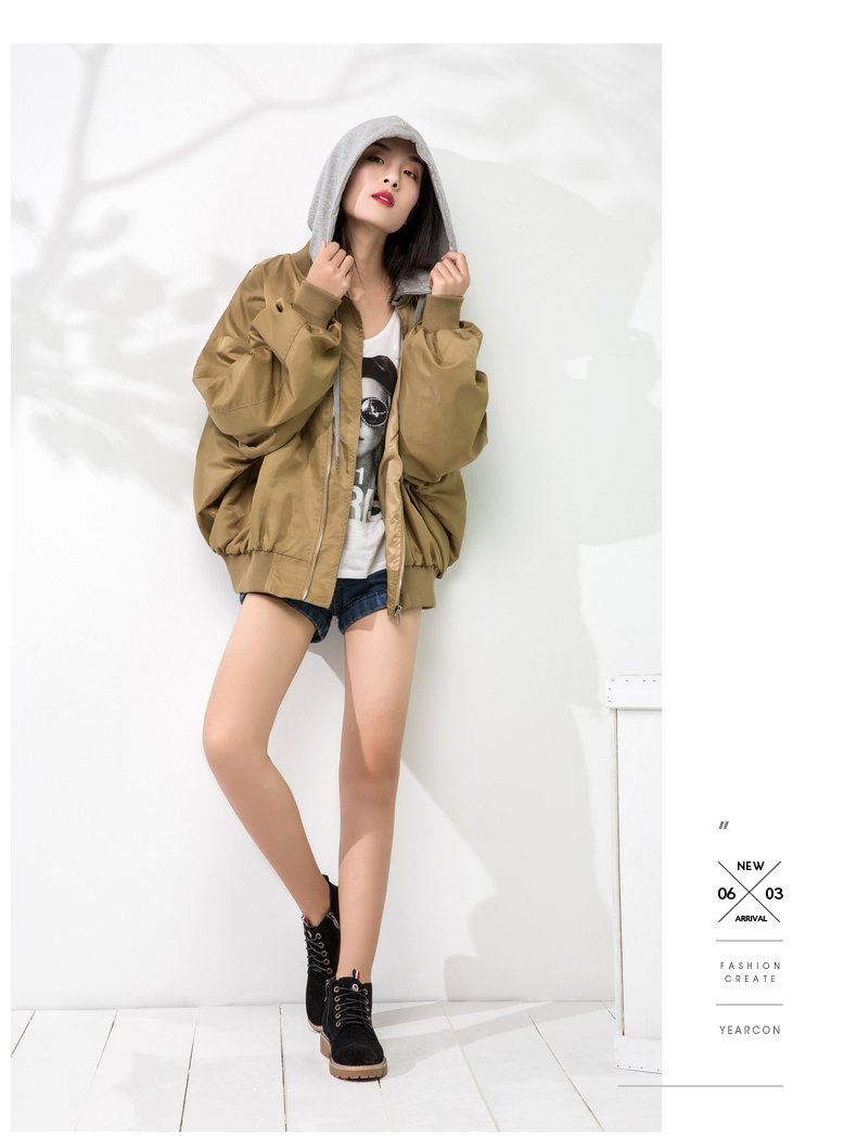 意尔康女士圆头韩版侧拉链平跟短筒磨砂马丁靴女 8562dh28032w 驼色