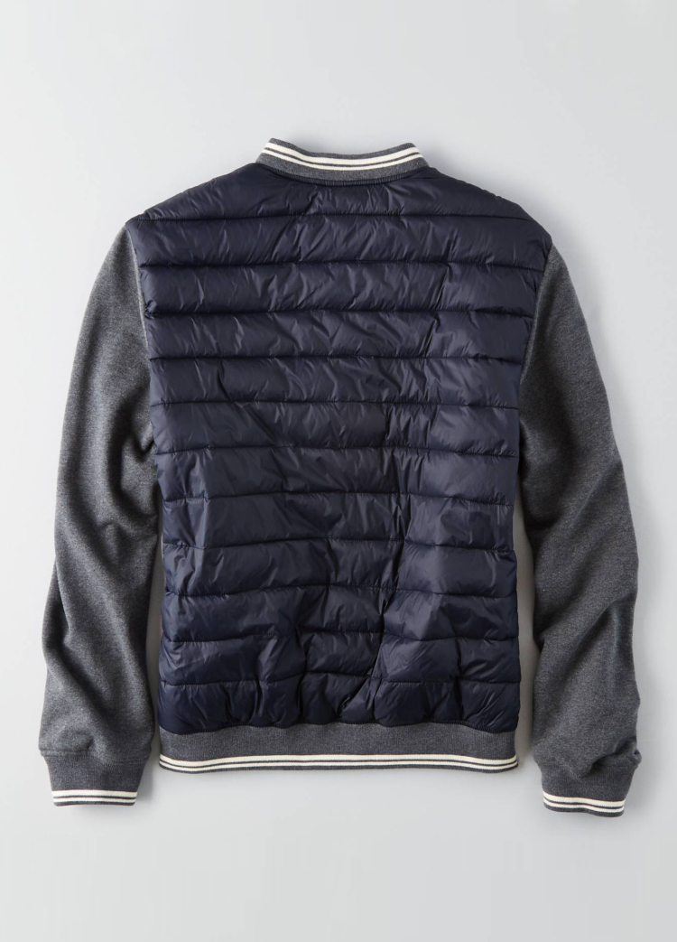 american eagle outfitters 美国鹰牌服饰公司 男士夹克 蓝色 s