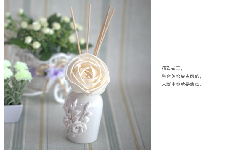 
                                        香氛空间 无火香薰套装 室内香薰精油 无烟香薰瓶 养生器械 套装 茉莉                