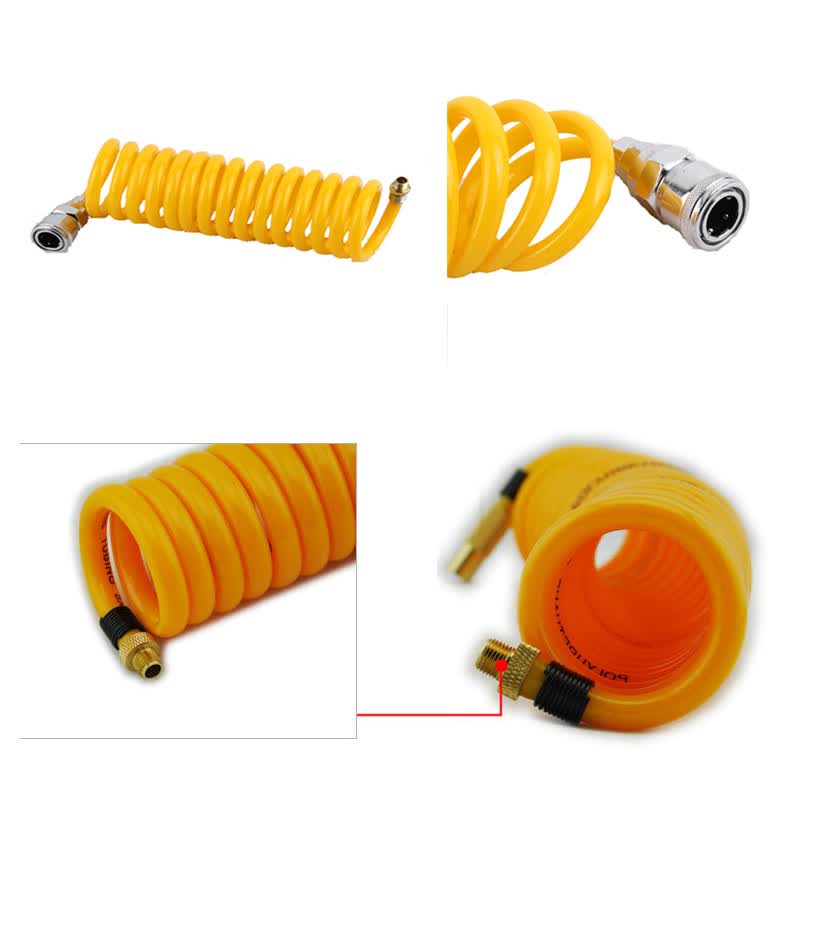 全美车载充气泵出气管打气泵接口配件升级款专用快接延长管300cm加长