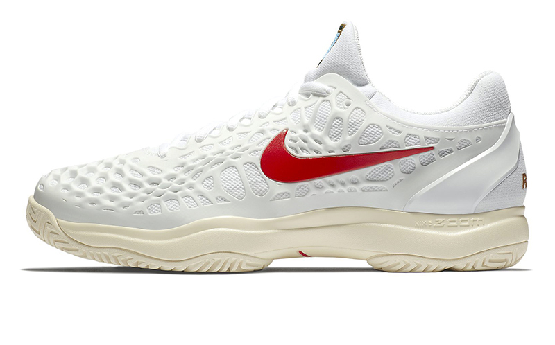 耐克nike网球鞋男纳达尔温网zoom cage3耐磨减震透气运动鞋 纳达尔小