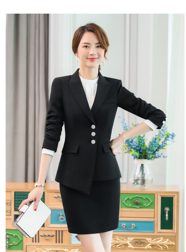 职业装女装套装韩版修身小西装女外套白领ol面试正装西服商务销售文员