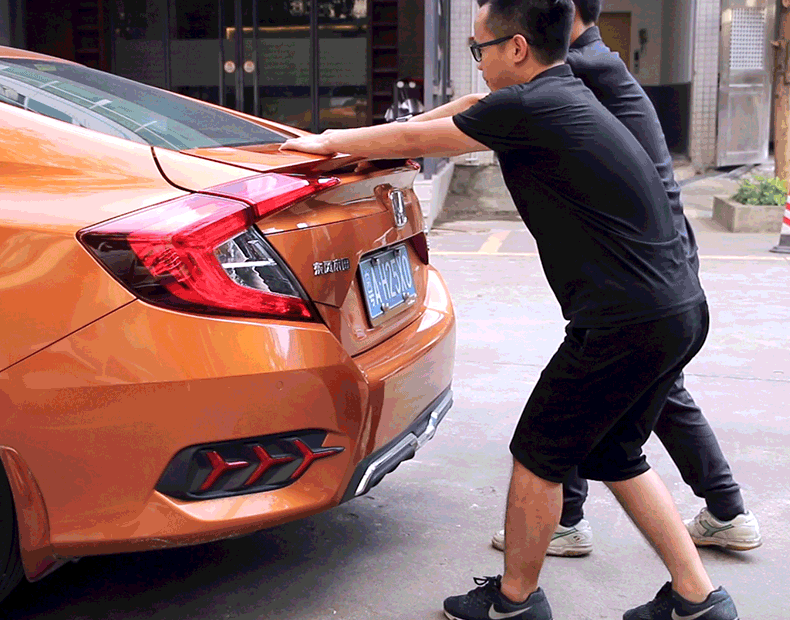 适用于 适用于本田思域十代尾翼改装 16-19款全新思域10代汽车运动mc