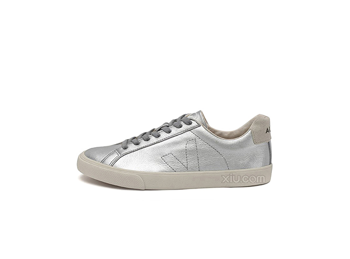 veja 女士esplar真皮板鞋 银色 41