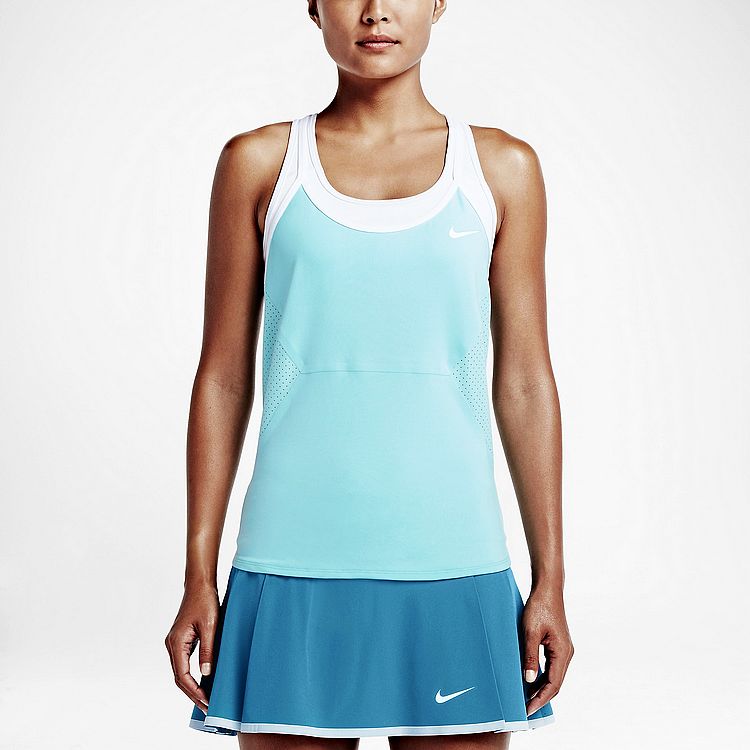 耐克nike court premier maria 莎拉波娃 女款网球服 网球短裙 中网