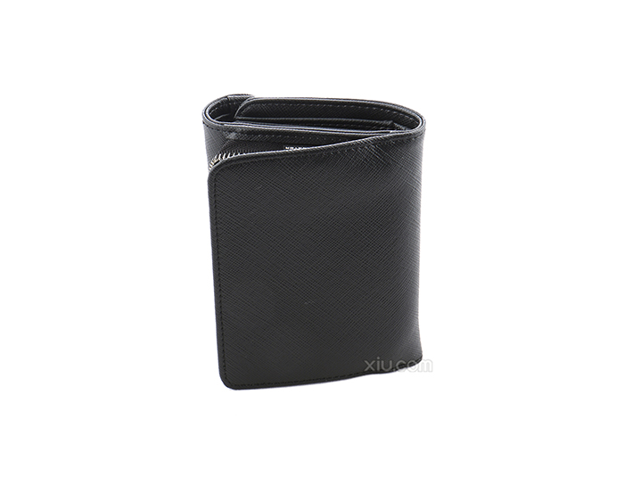 lancaster 兰嘉丝汀 女士短款钱包 黑色 f