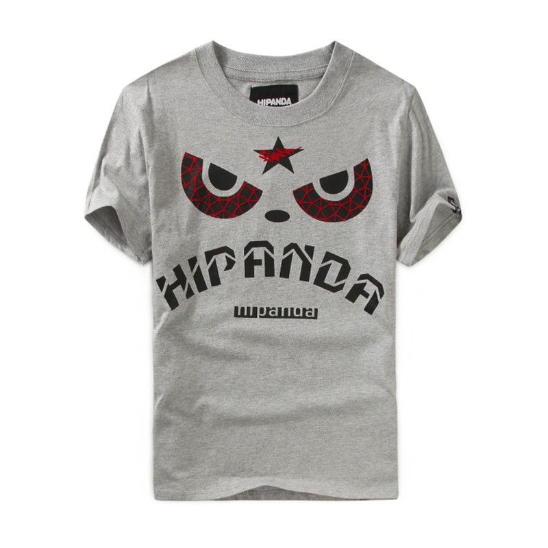 时尚潮牌不死熊猫 hi panda 2016春夏新款 时尚熊猫眼印花给小难过