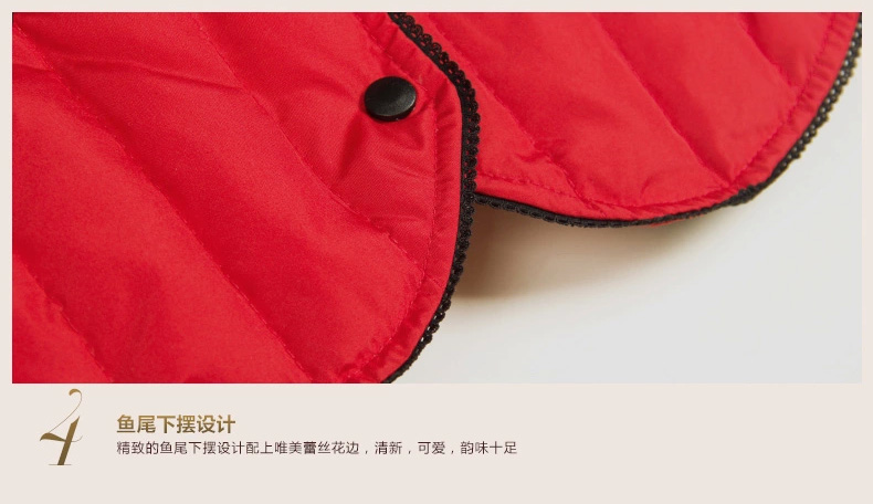 高梵秋冬短款韩版修身保暖羽绒马甲背心内胆马夹坎肩羽绒服女GM14213 宝蓝 L
