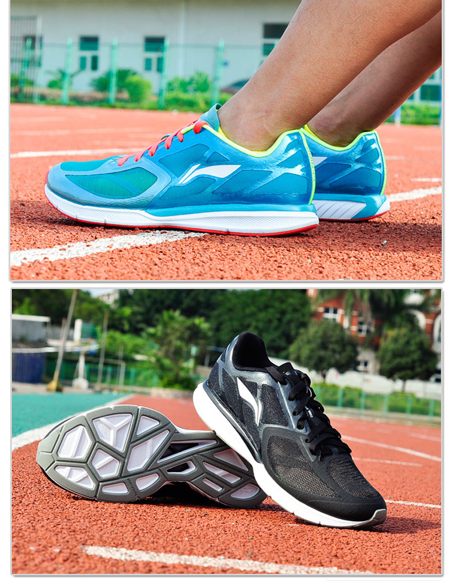 李宁男鞋跑步鞋 春夏季款超轻11代透气男鞋慢跑鞋情侣鞋 arbj009 黑