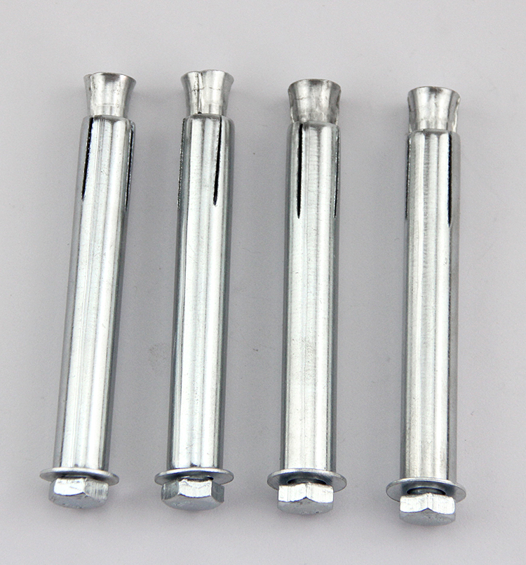 浩动国标镀锌外六角内膨胀螺丝/加长拉爆内膨胀螺丝/外六角内膨胀拉爆