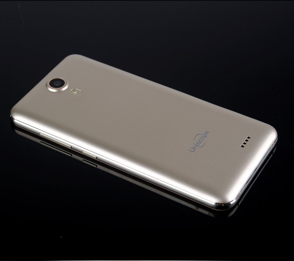 优思(uniscope)u19移动4g直板手机 双卡双待智能手机 金色