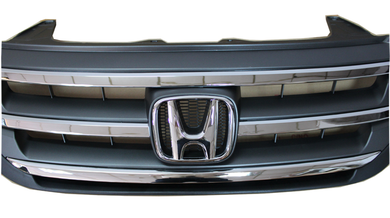 适用于12-14年款本田crv中网 思威cr-v中网总成前通风网前脸格栅 12