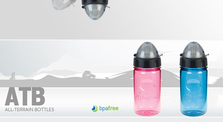 
                                        乐基因（nalgene） 美国原装进口儿童户外运动水杯 学生便携式时尚塑料水壶300ml 2595-7012 粉色透明                