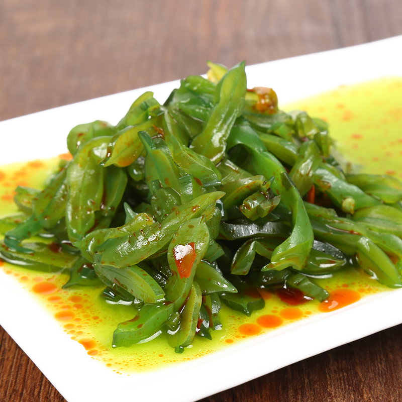 香辣海白菜特产即食裙带菜海带丝腌制海带根海草开胃下饭咸菜酱菜500g