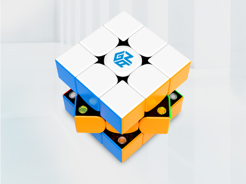 354m磁力版个性版标准版rsc三阶魔方儿童玩具gan11mpro雾面贴片版黑色