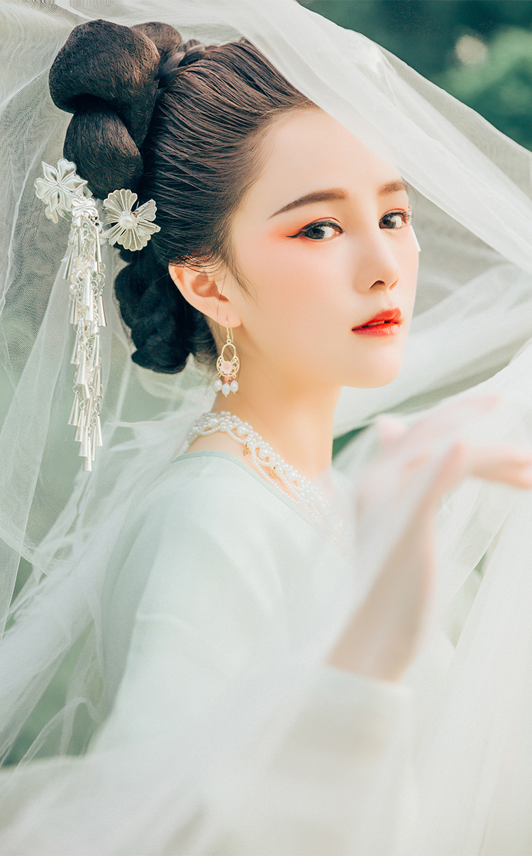 bybrana bybrana 古装假发小辫子儿童演出麻花辫民国大辫子影楼新娘