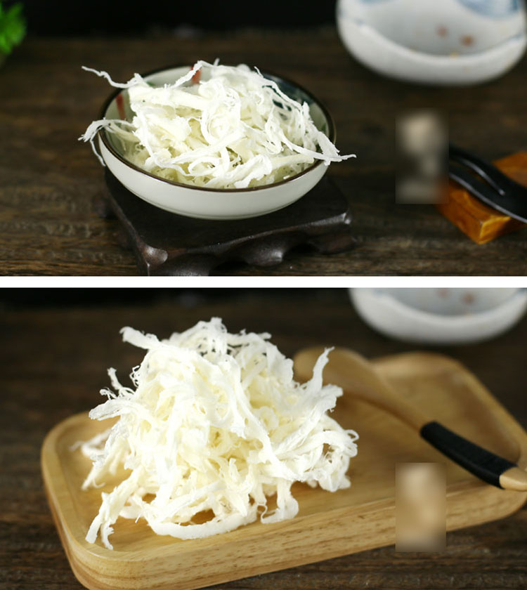 罐装200g*2罐 墨鱼白鱿鱼丝手撕条休闲即食海鲜零食品休闲零食办公室