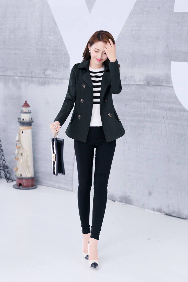 美丽信徒 短外套 女 秋冬 DWT1503 卡其色 XXL