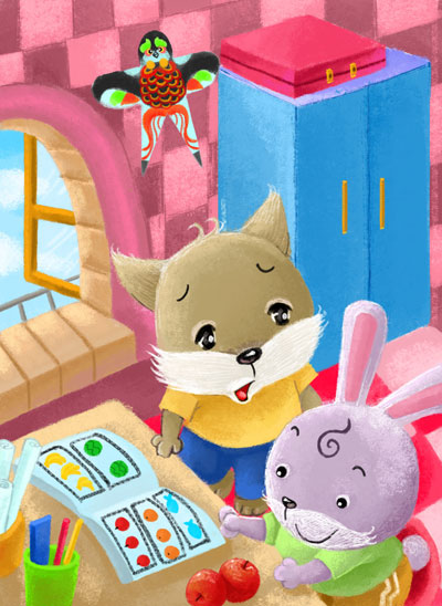 笨狼和他的爸爸妈妈 笨狼和他的朋友们