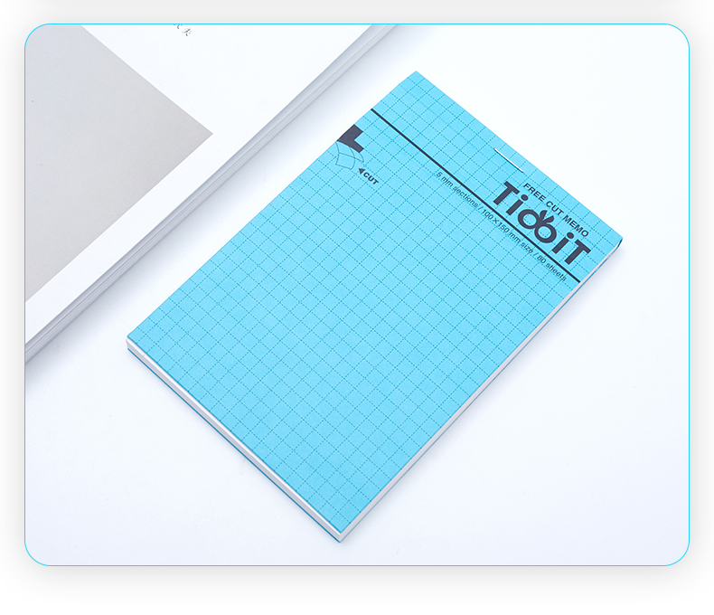 日本kokuyo国誉方格自由撕便条纸随意diy创意方格便签本便条本