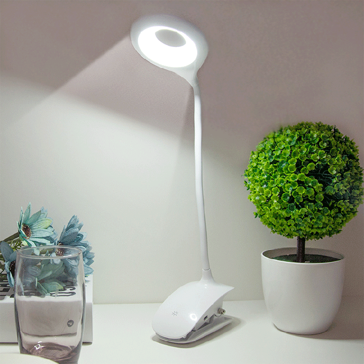 大头人 datouren 充电夹子台灯学生学习书桌宿舍卧室床头灯led儿童