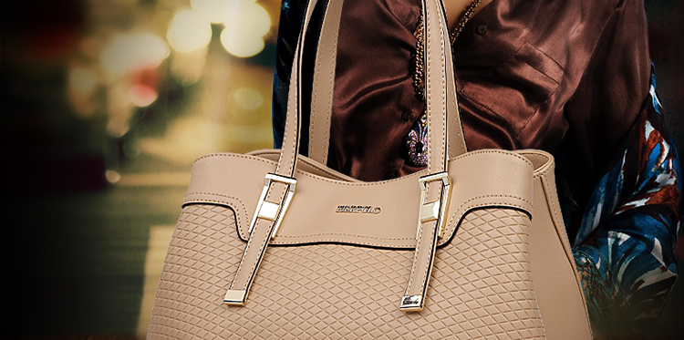 皮尔保罗(pierpolo) 手提包女压花女包单肩包女 1129 黑色