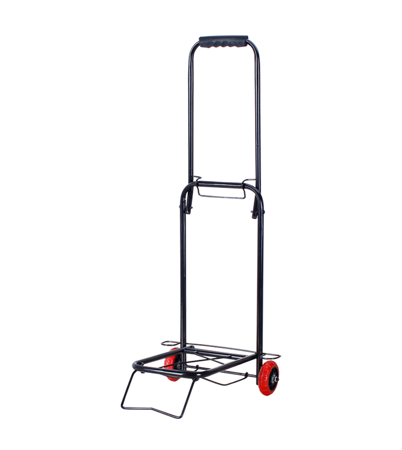 车载手拉车折叠便携式小推车搬运车拉货买菜车拉杆车拖车静音行李车