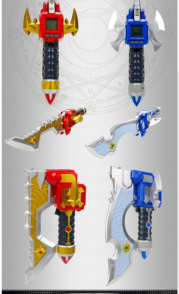 正版灵动斗龙战士2 圣龙战神武器龙刀 超体感游戏手刀焱火冰魄龙刃