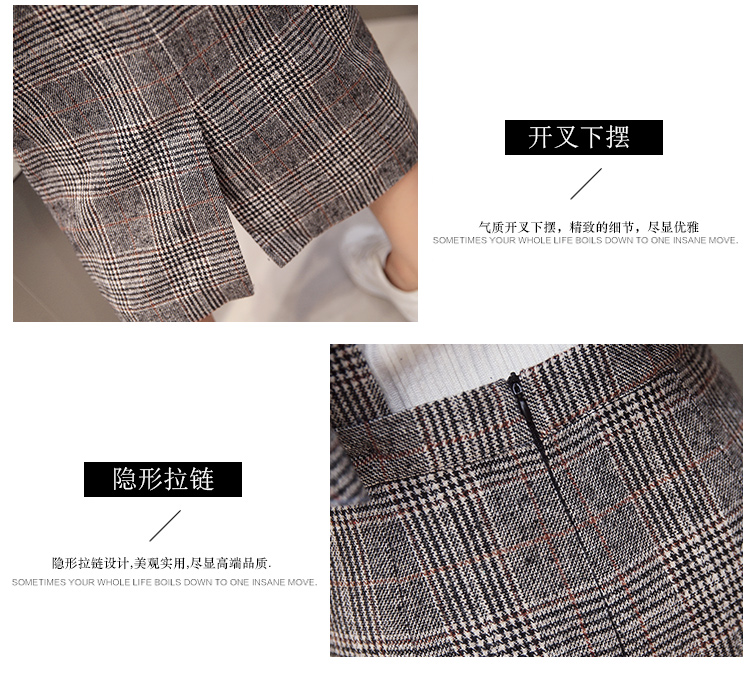 靓淑连衣裙女淑女款春秋幢韩版时尚2016新修身潮流显瘦可拆卸花边背带裙 灰色1 XL