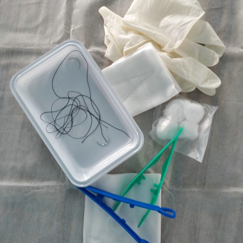 如医 医用无菌缝合线缝合针 外科缝线缝针 外科手术器械 蚕丝线结扎线
