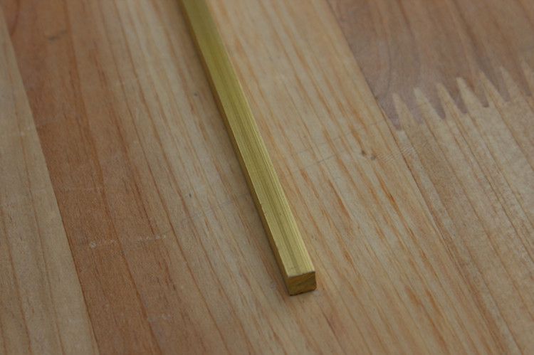 铜条压条装饰镶嵌黄铜地板收边条实心金属条卡槽条扣条包边条 5*5mm