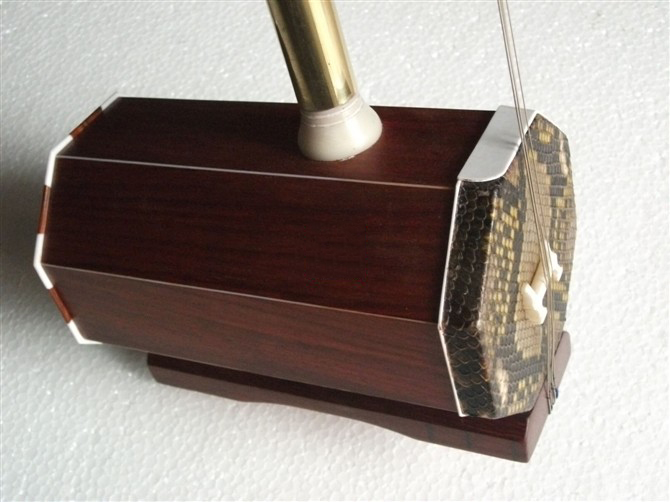 琴兹(qin ci) 四胡 低音四胡 蒙古红木铜杆低音四胡 拉弦乐器 红木