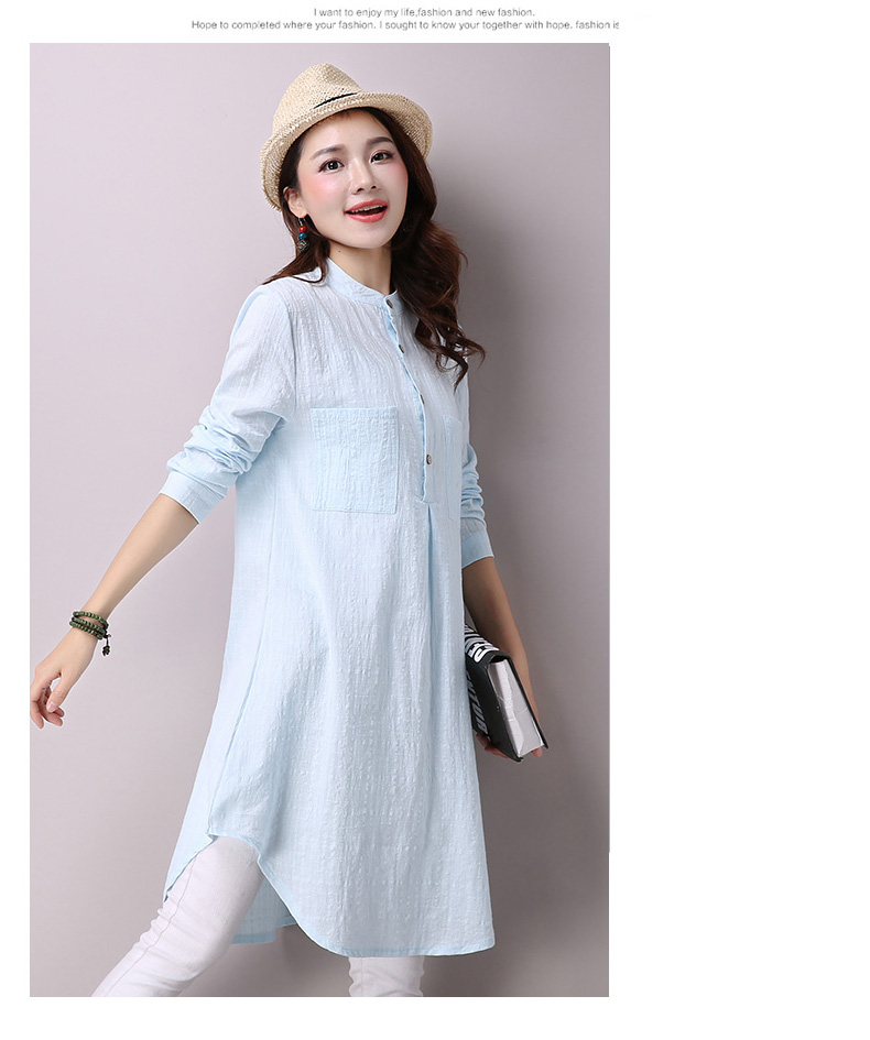 00g 货号:p16ch009967 腰型:中腰 风格:ol通勤 领型:立领 质地:棉