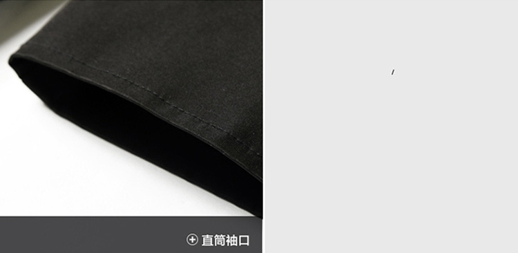 宽远  2016秋季女装修身显瘦收腰中长款韩版女式风衣外套 黑色 XXL