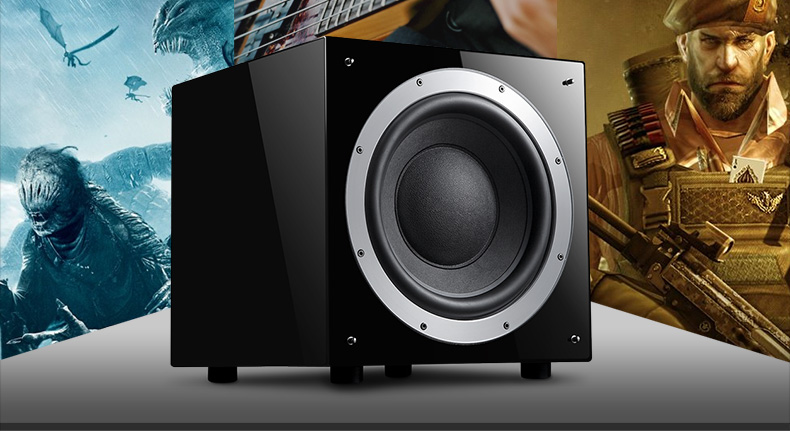 诺普声(nobsound)sw-180 8寸 家庭影院 有源 超重 低音炮 音箱