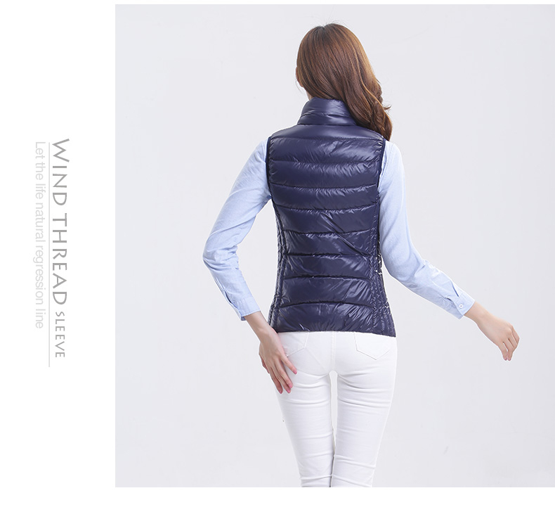 
                                        高梵 2015秋冬新款潮修身显瘦轻薄羽绒服马甲女短款时尚百搭女装外套 GM1510012A 橄榄绿 L/165                