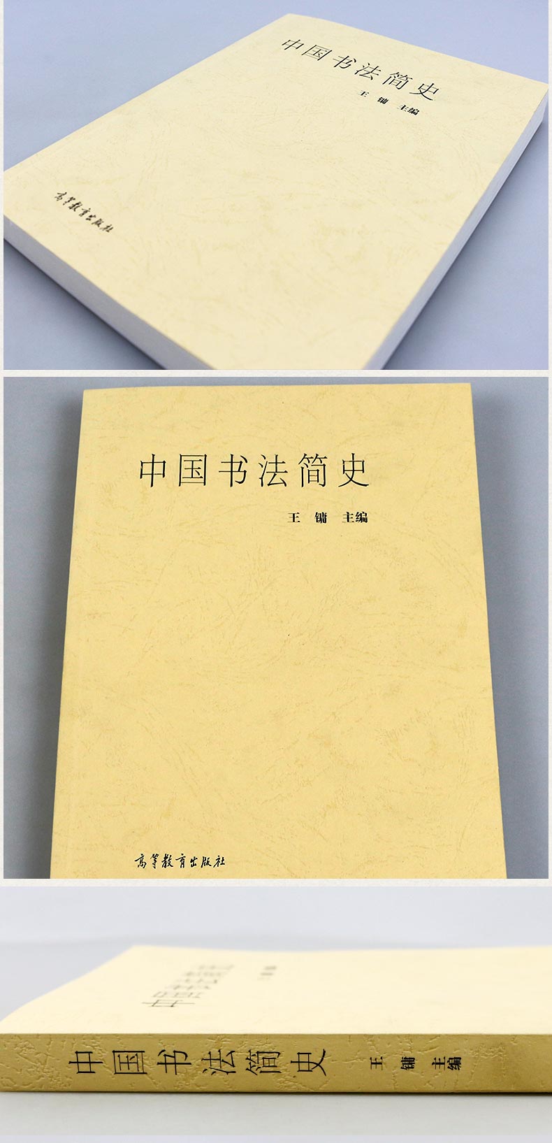 中国书法简史王镛高等教育出版社中国书法史美术简史中国汉字书法美术