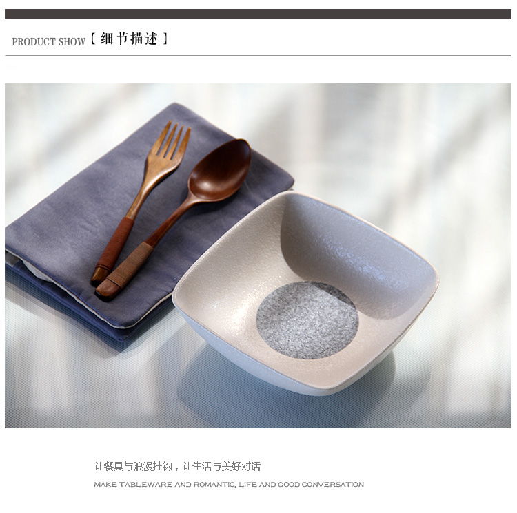 
                                                                                无名印象 碗碟套装家用日式简约北欧餐具套装陶瓷碗具碟 不石之作30件套                