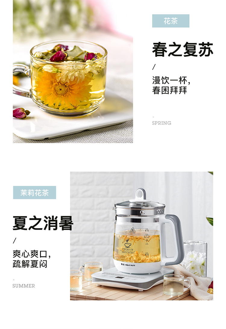 金正 多功能迷你养生壶 1.8L 图2