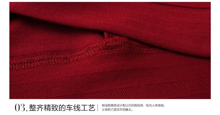 POKWAI/帛薇儿2016秋冬新款纯色宽松圆领百搭短外套红色简约上衣女装 红色 M