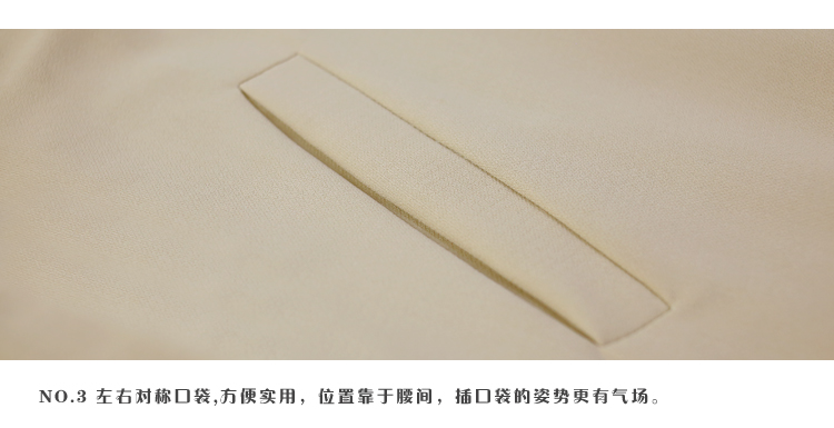 迪桐 通勤简约风衣女中长款大衣女韩版修身外套 2015秋装DT019 酒红色 M