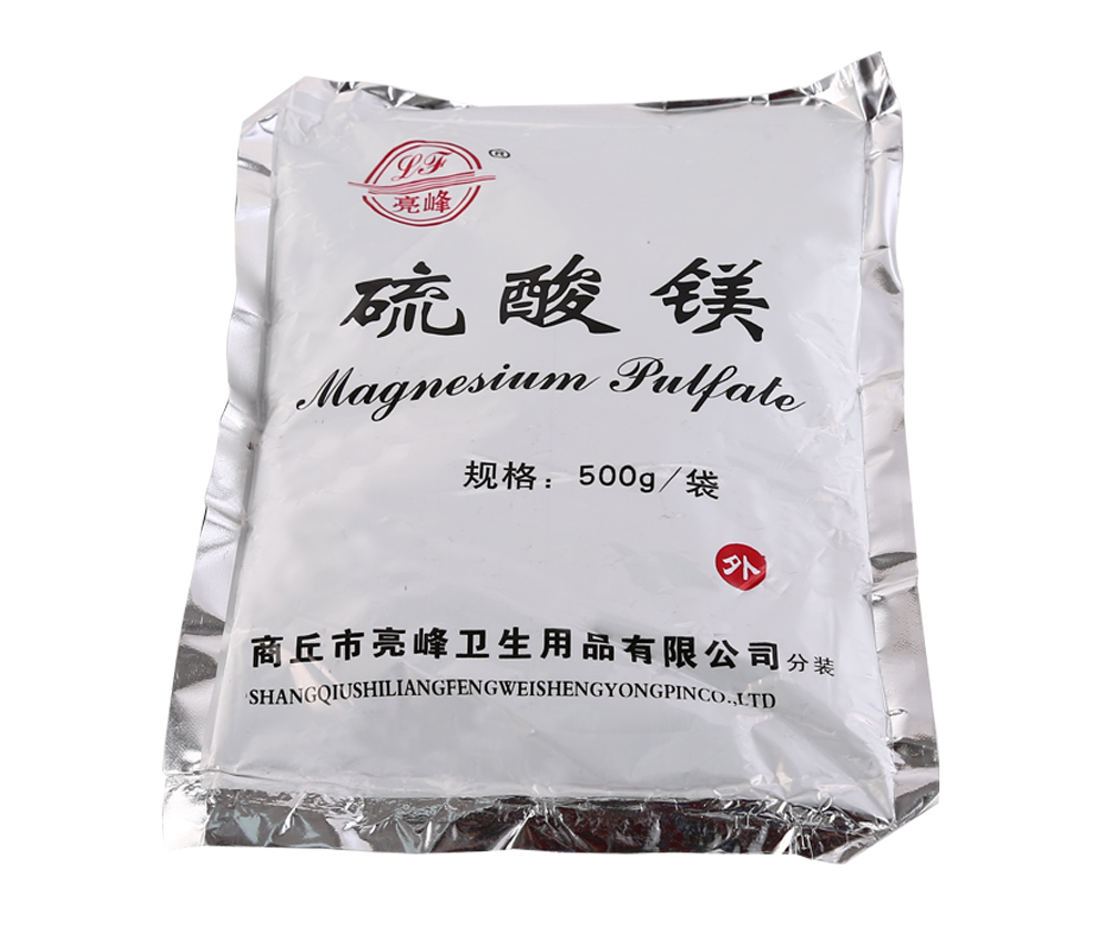 亮峰lf医用硫酸镁外敷苦盐热敷泡脚排结石消肿毛孔粗大十袋装