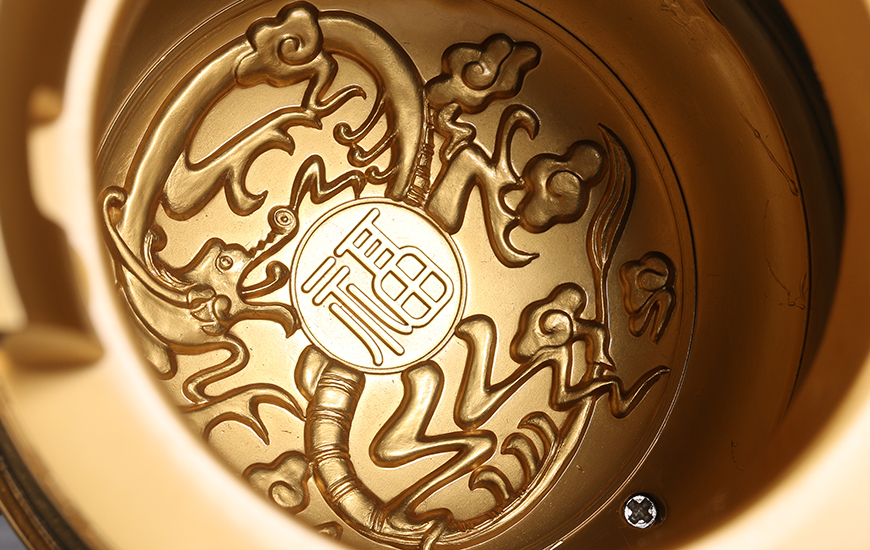 太平祥和 和田玉 青玉 鼎 摆件【大器玉器】