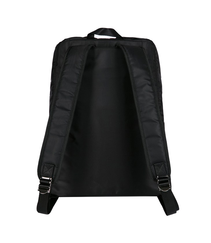 杰克琼斯jackjones男士黑色休闲双肩背包通勤旅行包袋e|216185003 010