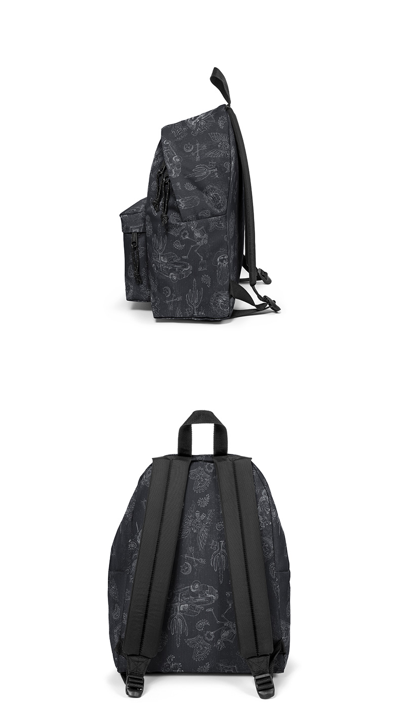 eastpak新品双肩包时尚印花潮包运动休闲学院风背包大容量中小学生