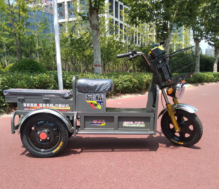 载重王电动三轮车大力神载货长跑王快餐拉客快递代步车家用送货车 72v