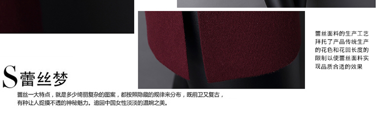 
                                        袨服庄针织连衣裙长袖2017春秋装新款女装修身毛衣裙1323 紫红色 均码/建议90-120斤                