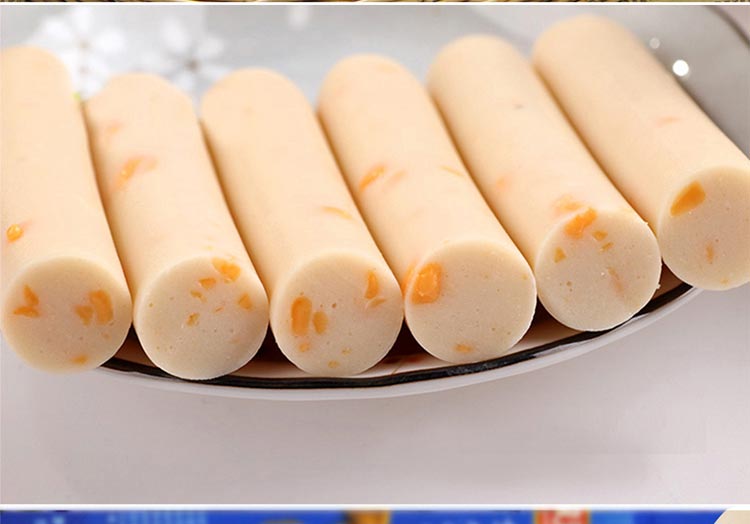 双汇 芝士鱼肉肠22g*3支/袋*10袋 美味小吃 零食