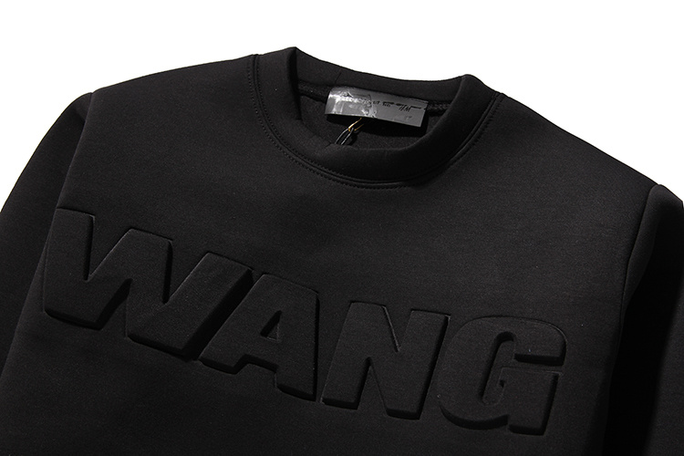 潮得旺 香港潮牌2015秋冬新款明星同款立体wang太空棉廓形宽松男女