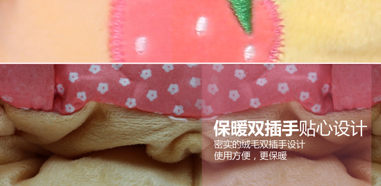 
                                        惠通热水袋防爆暖水宝已注水暖水袋水电分离毛绒暖手宝 猫KT-红色                